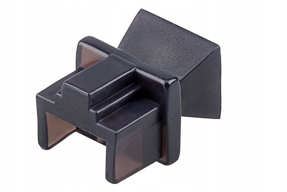 MicroConnect Dust cover for RJ45 port, blac