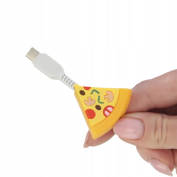 OSŁONKA KABLA OSŁONA Na Kabel USB Ładowarkę PIZZA