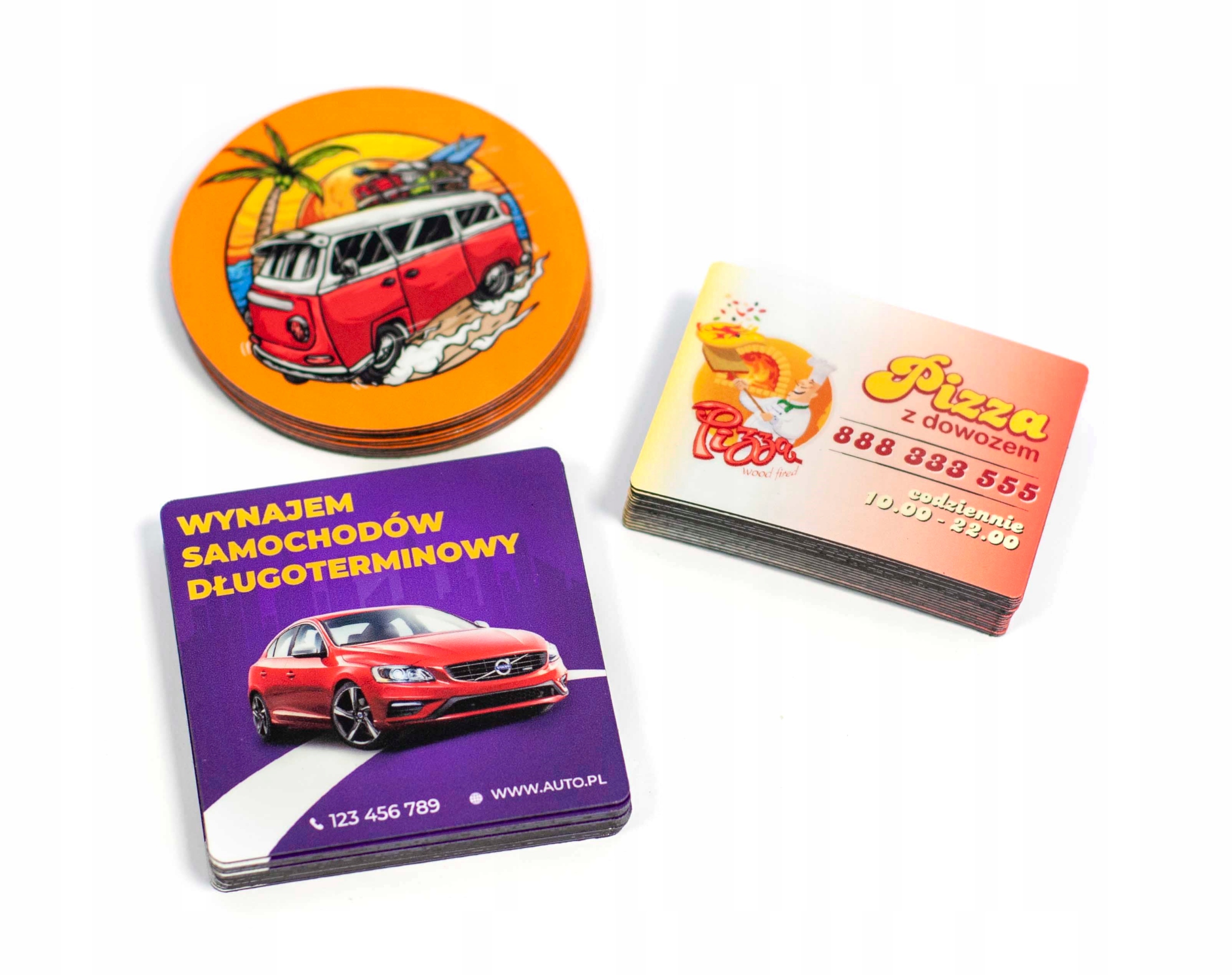 Magnes reklamowy do rozdawania Z NADRUKIEM - LOGO