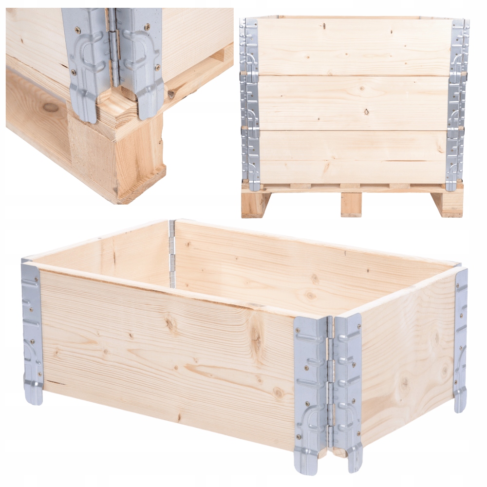 Paletový nástavek 60x40 impregnace paletové nástavky záhon herbář