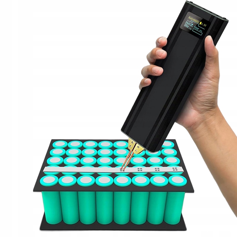 Przenośna Ręczna Zgrzewarka Punktowa Z Ekranem Mini Do Ogniw Bateria 18650