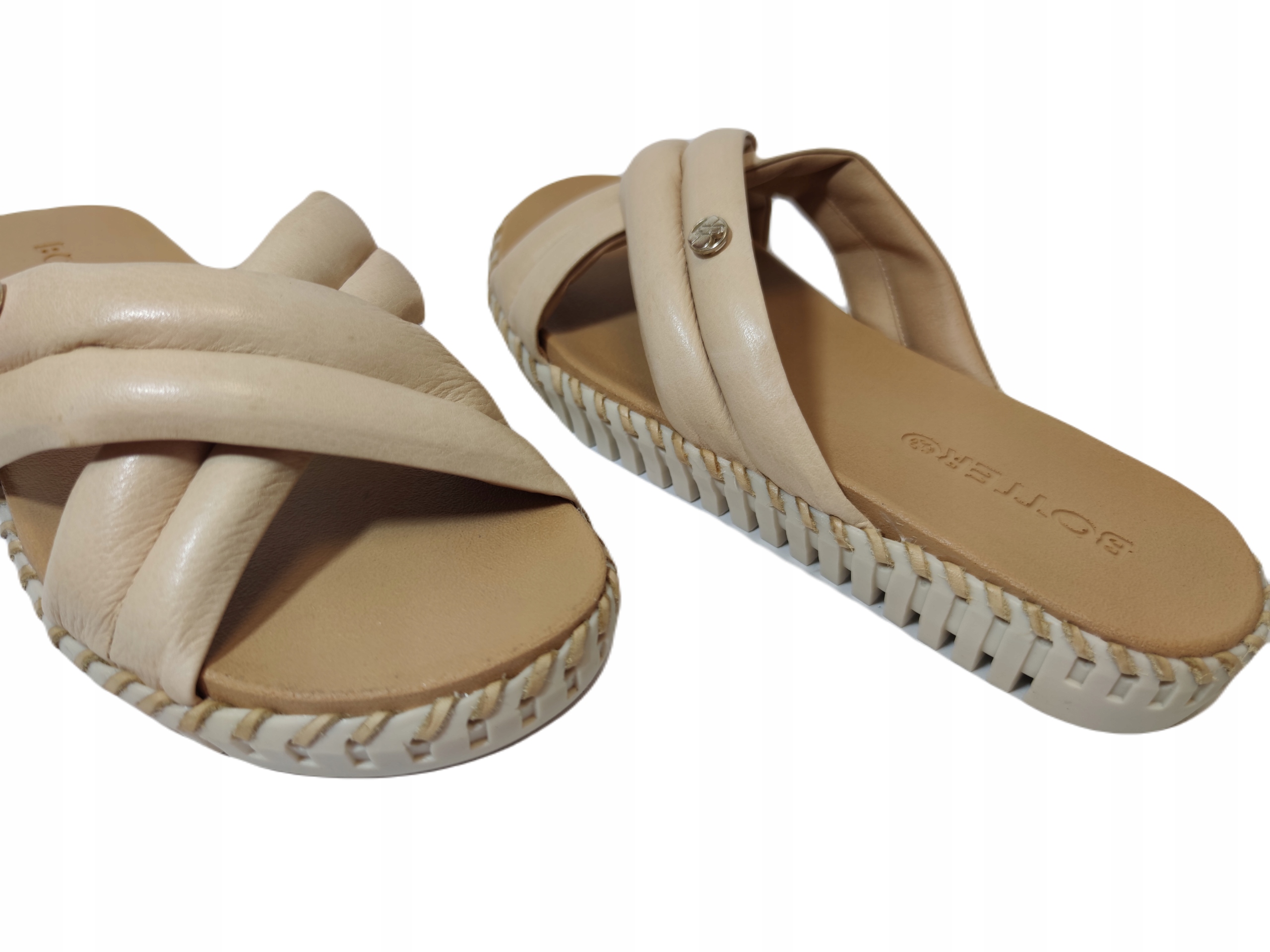 Pikované Měkké nazouváky Bottero 314406 Kůže r41