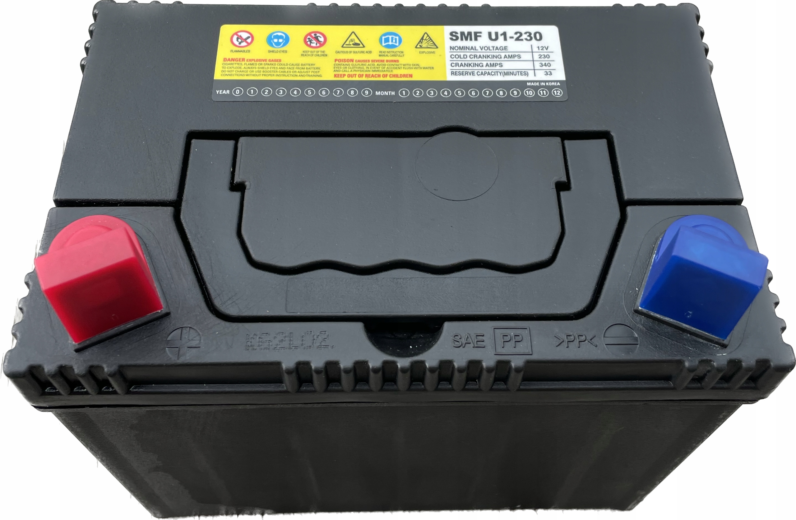 Mocny Akumulator do kosiarki traktorka Reco Smf U1 12V 340A Ca L+