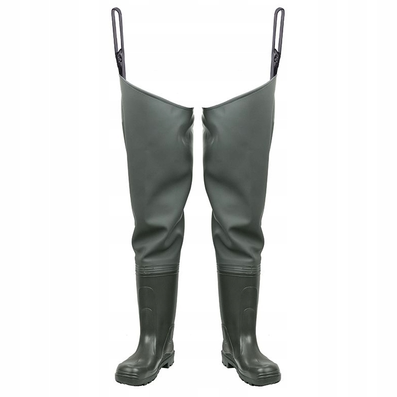 Wodery Kalosze Spodniobuty wędkarskie wodoodporne Lemigo 987 zielone 42