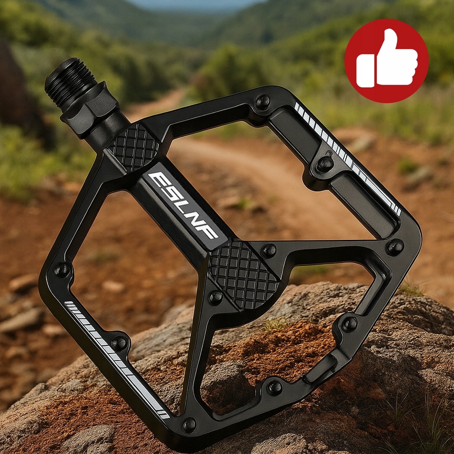 PEDAŁY ROWEROWE PLATFORMOWE ALUMINIUM PINY MTB BMX 9/16" LEKKIE UNIWERSALNE Rodzaj łożyska ślizgowe