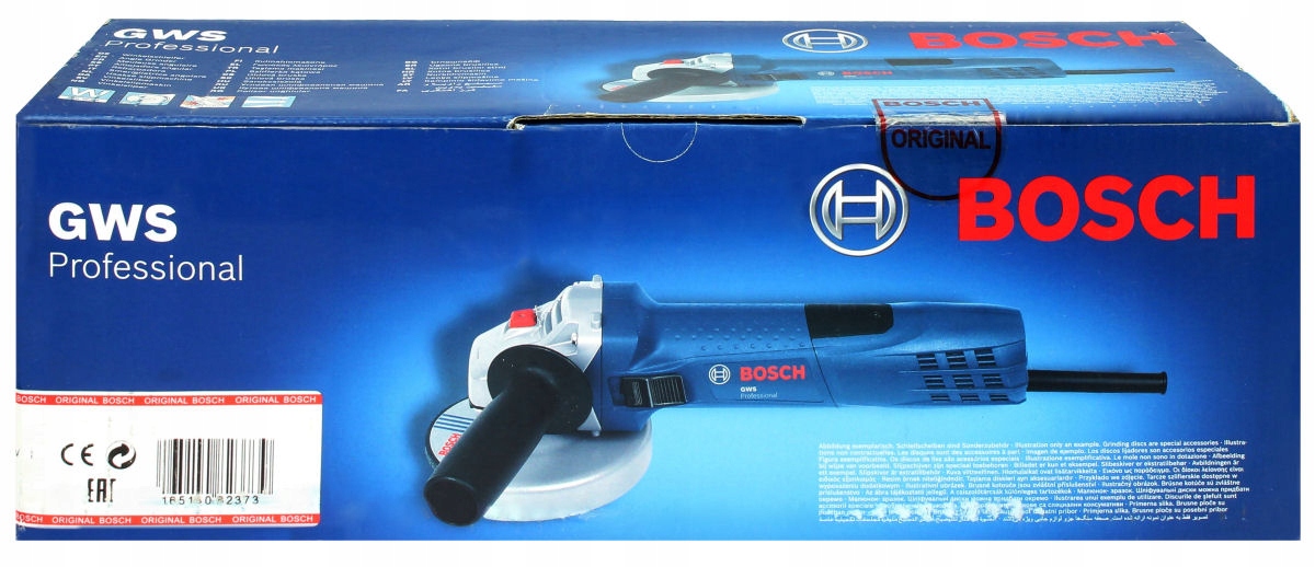 SZLIFIERKA KĄTOWA 720W 125mm GWS 7-125 RSP BOSCH Szerokość produktu 36 cm