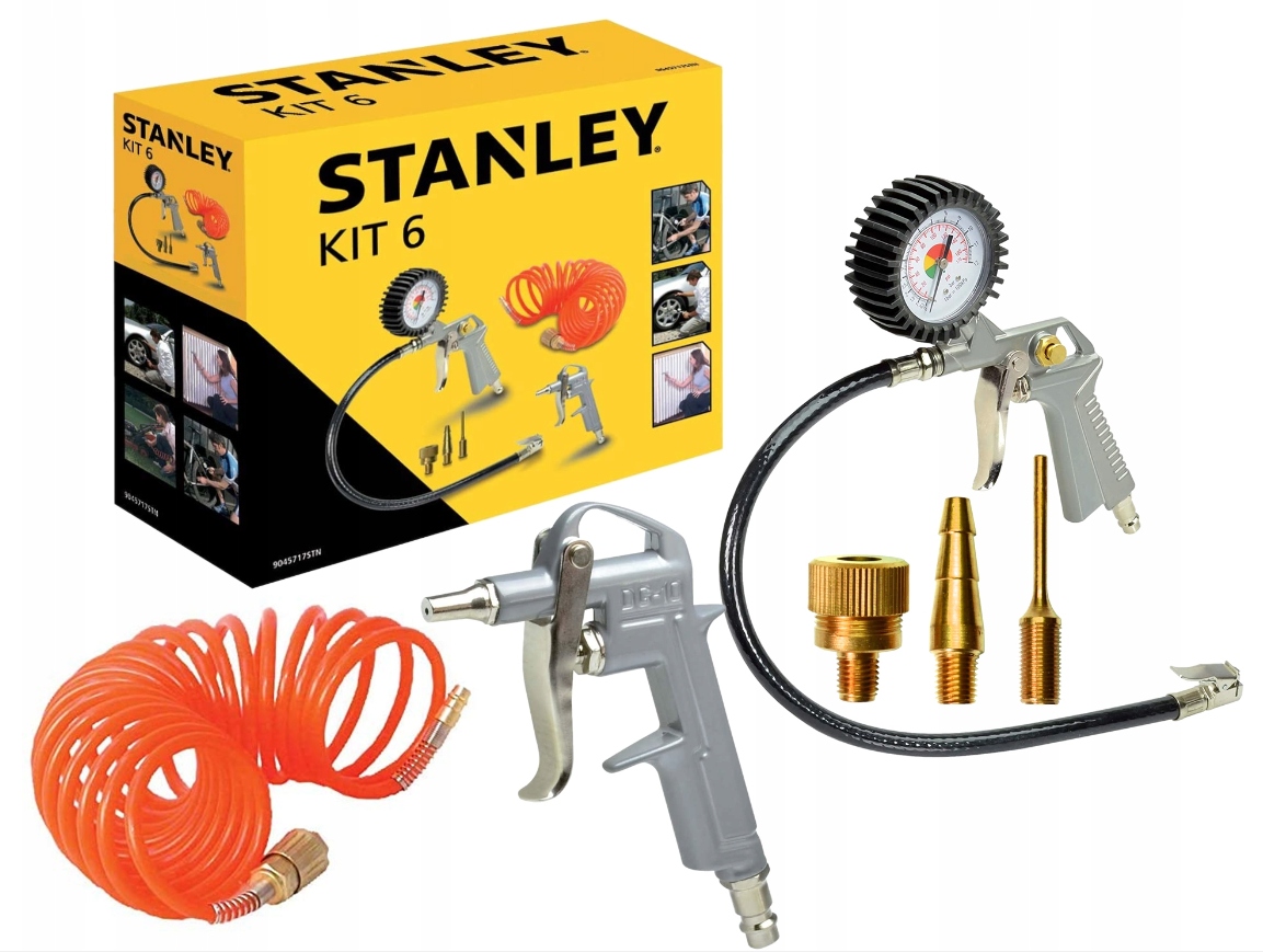 

Stanley Zestaw Pneumatyczny Lakierniczy 6 Części