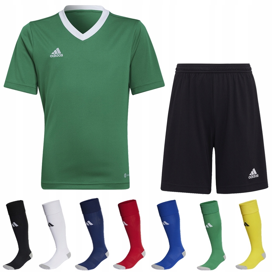 Adidas Fotbalové oblečení pro děti – komplet 116 cm