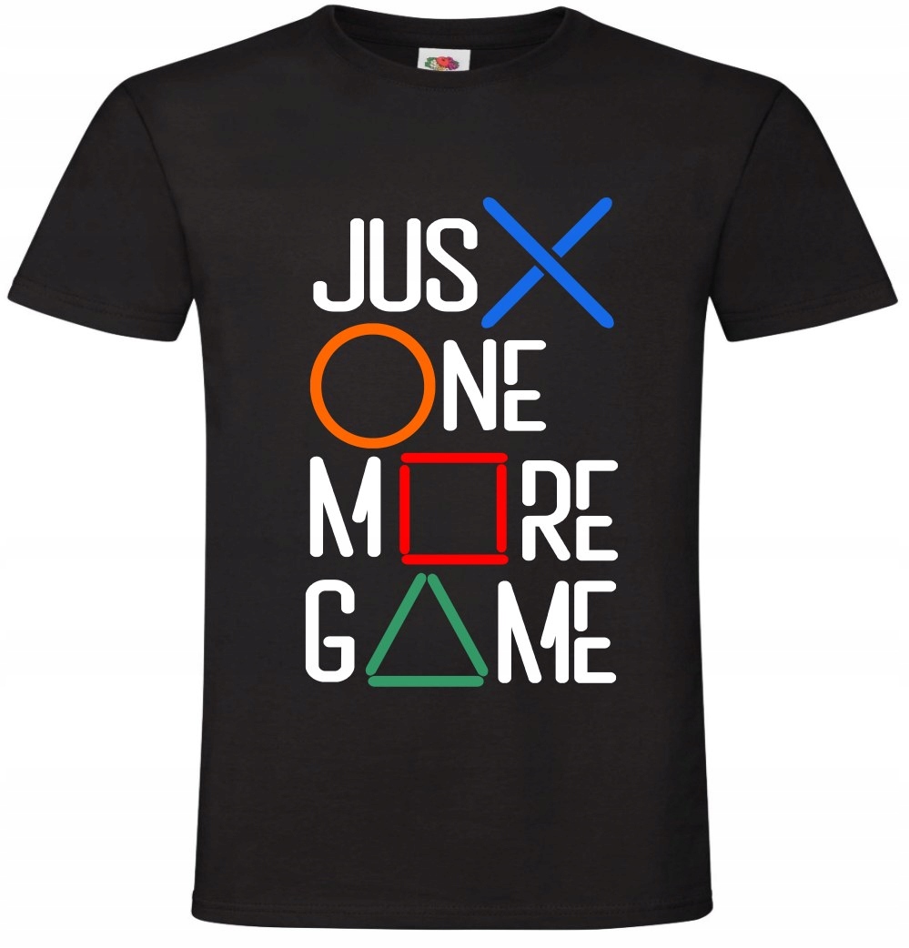 

One More Game , Gry, Gracz , PS4 PS5 Xbox Koszulka
