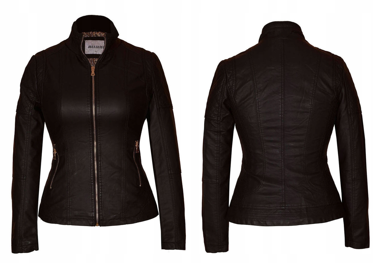 

Kurtka damska ekoskóra skóra jesienna wiosenna 42