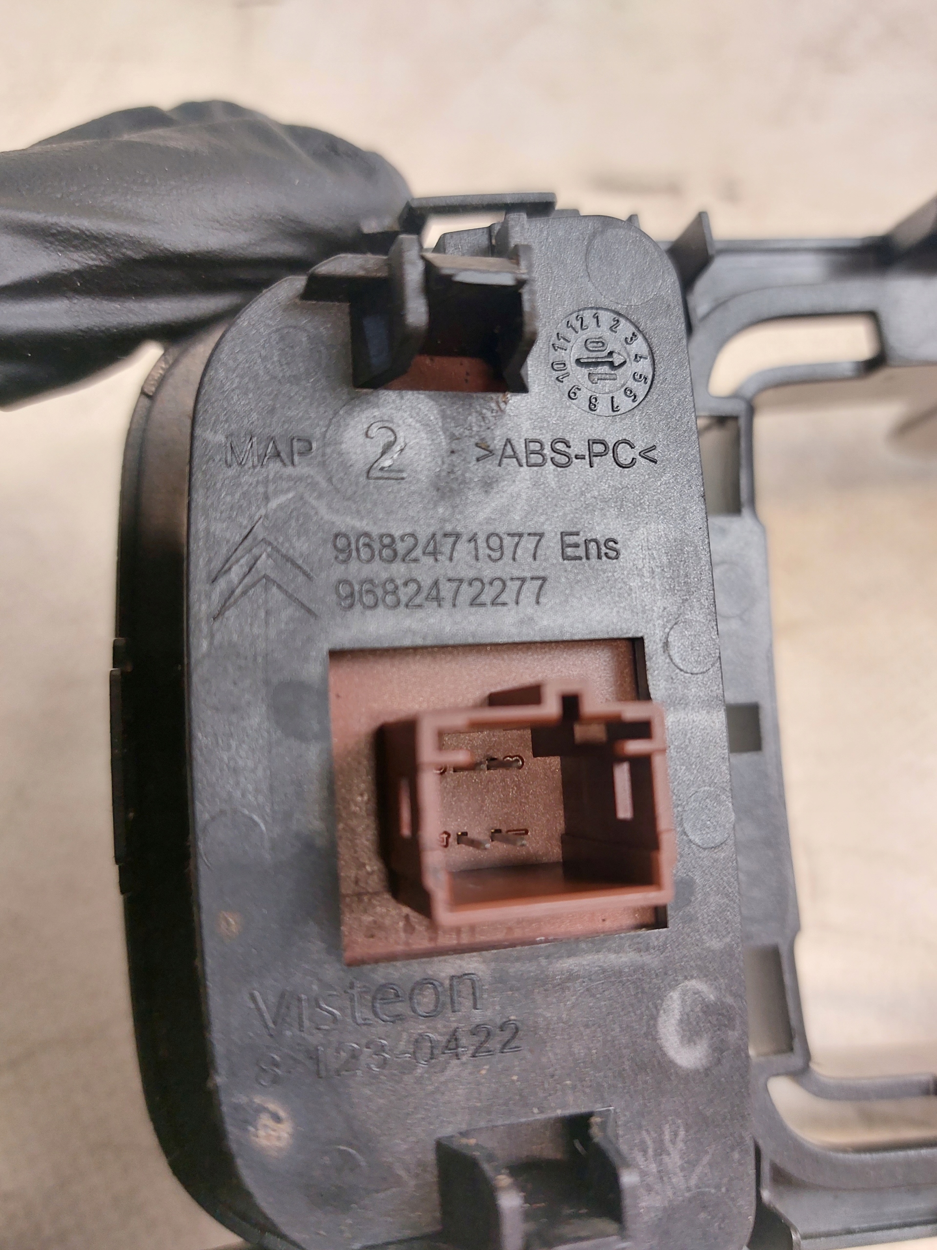 frame DEKOR DZWIGNI changes of the gear CITROEN C5 X7 III