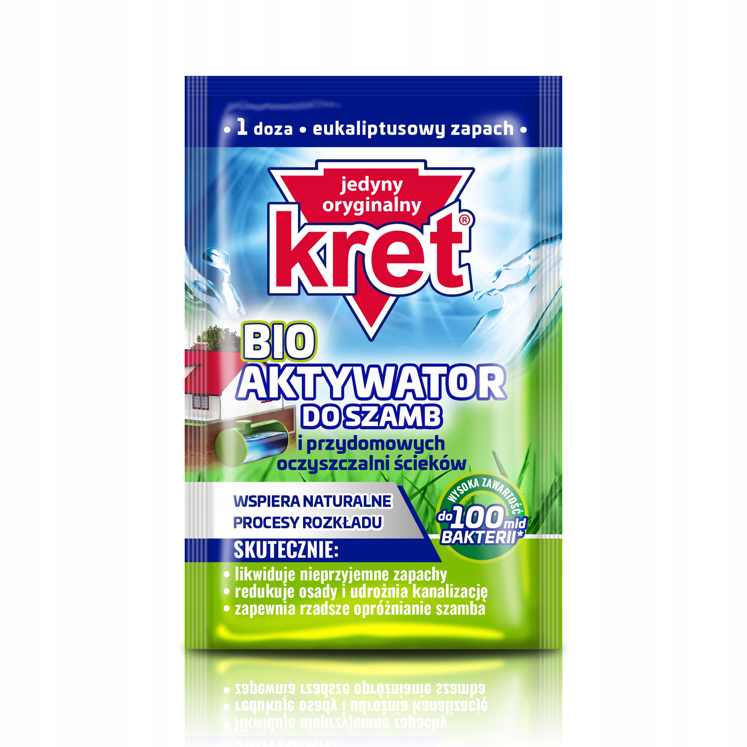

Kret Bio Preparat do Szamb w Saszetkach 25g