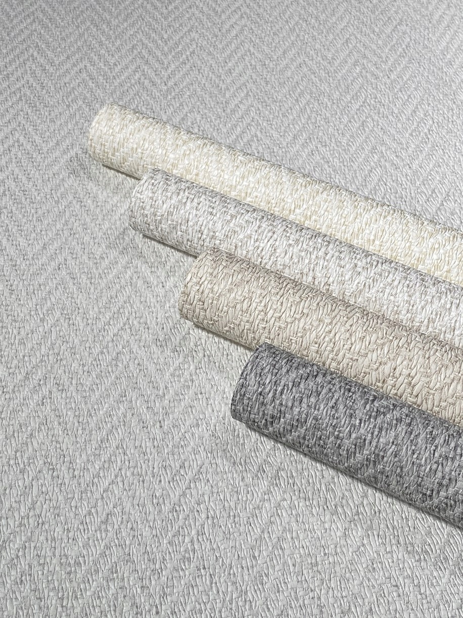 TAPETA JODEŁKA PLECIONKA WINYLOWA ZMYWALNA SZARA Kod producenta 59304