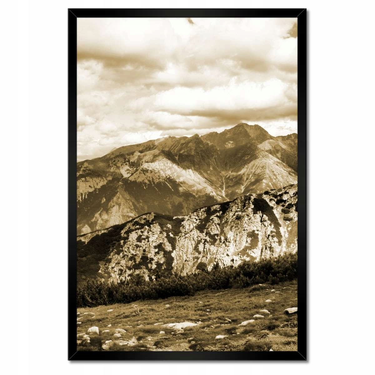 Plakáty v rámu 40x60 Tatry Polské hory Pohled