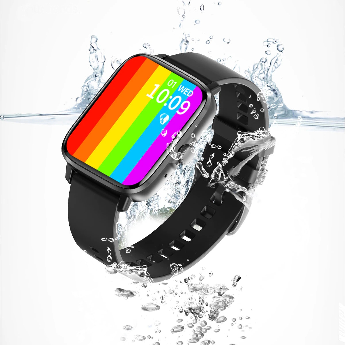 SMARTWATCH DAMSKI ROZMOWY 2 PASKI SPORT NFC 1,9LCD Szkiełko mineralne