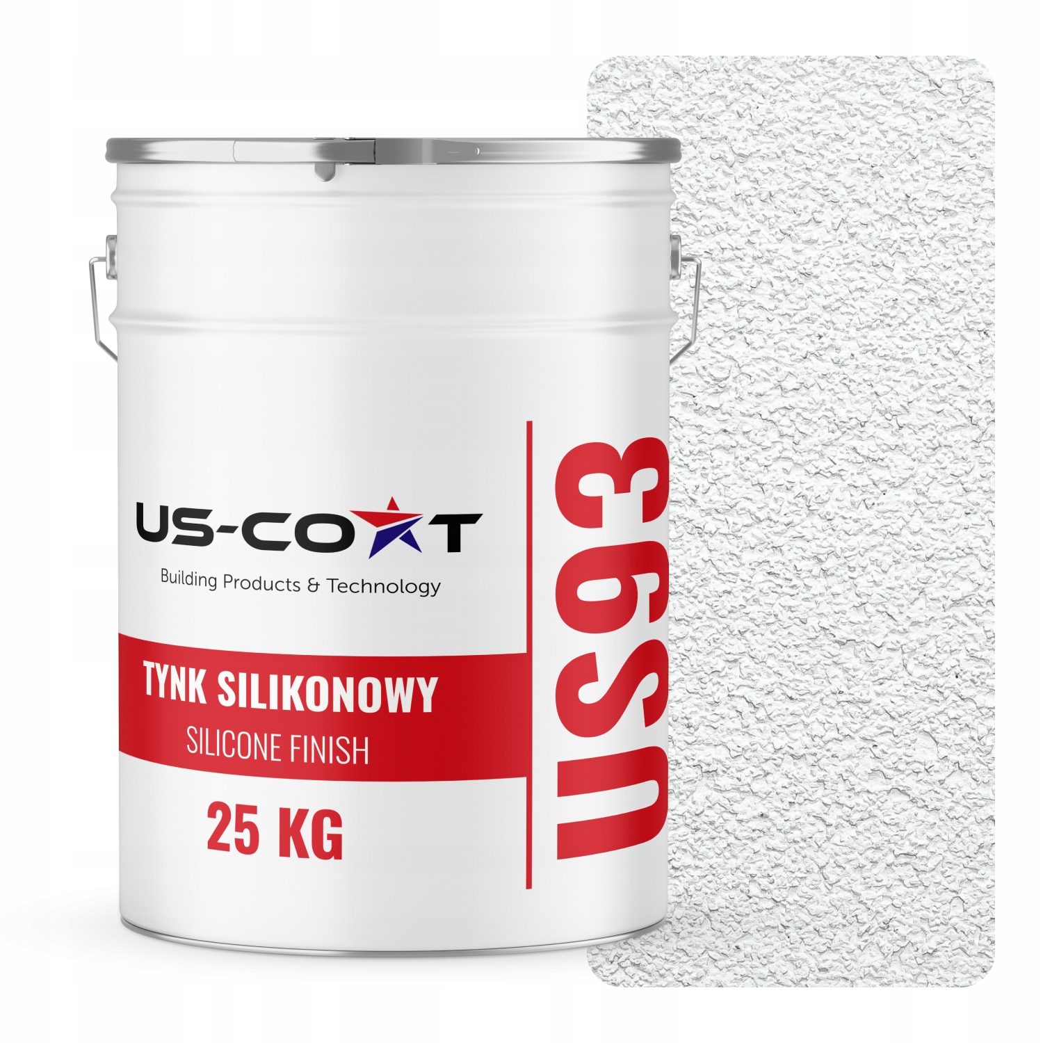 Silikonová Omietka Biela Chladná F102 25 Kg Baranek Granulácia 3.0 mm