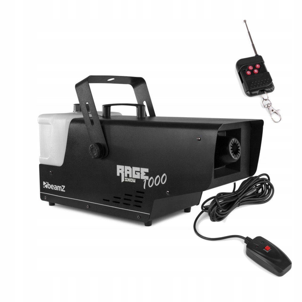Снігова піноутворювальна машина BeamZ Rage 1000, модель снігу Rage 1000