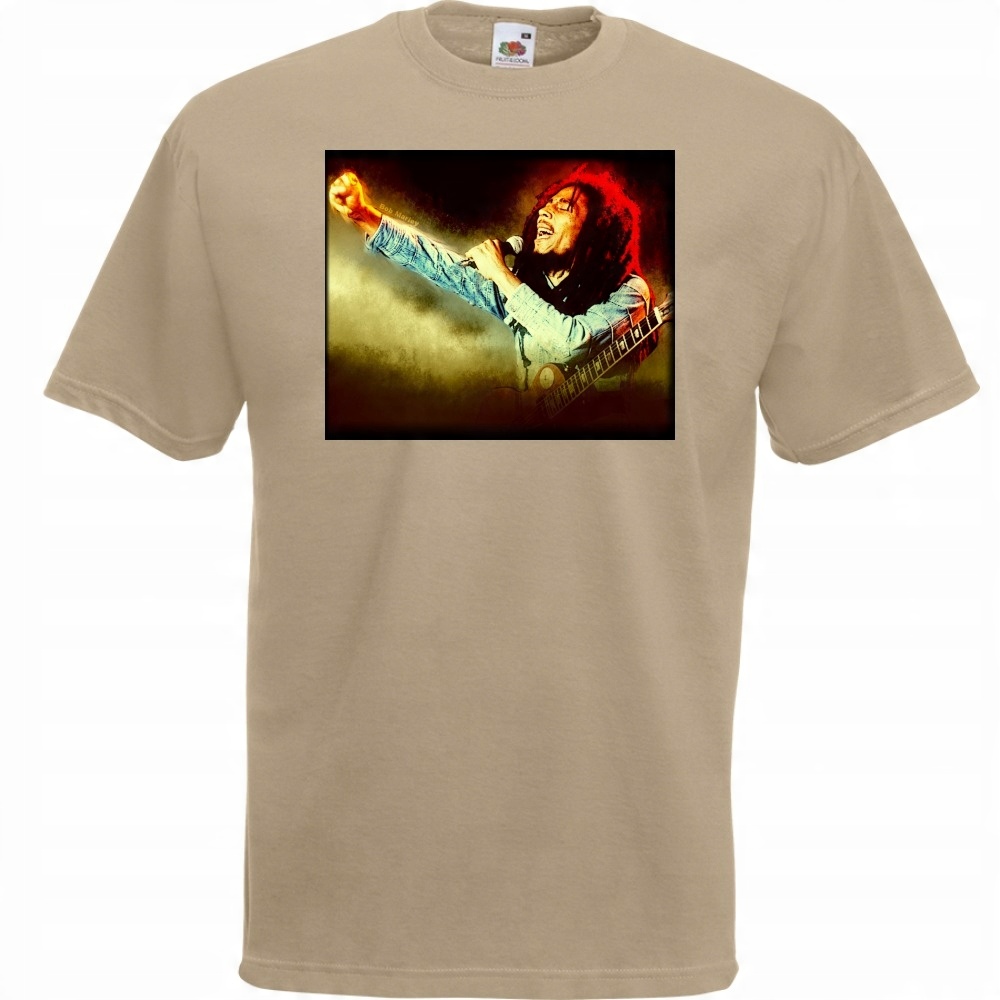 

Koszulka z nadrukiem reggae Bob Marley rasta XL