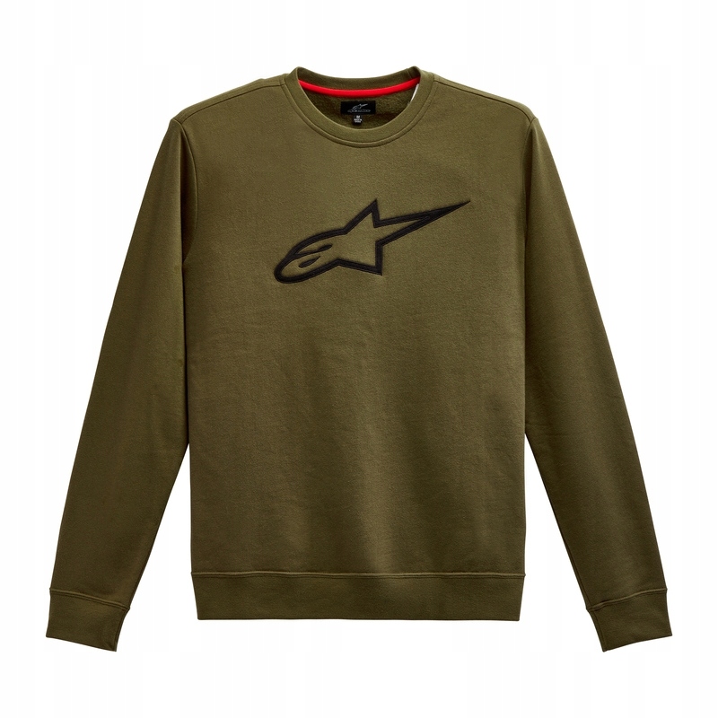 Mikina Alpinestars Ageless Crew Military Green/black (L)
