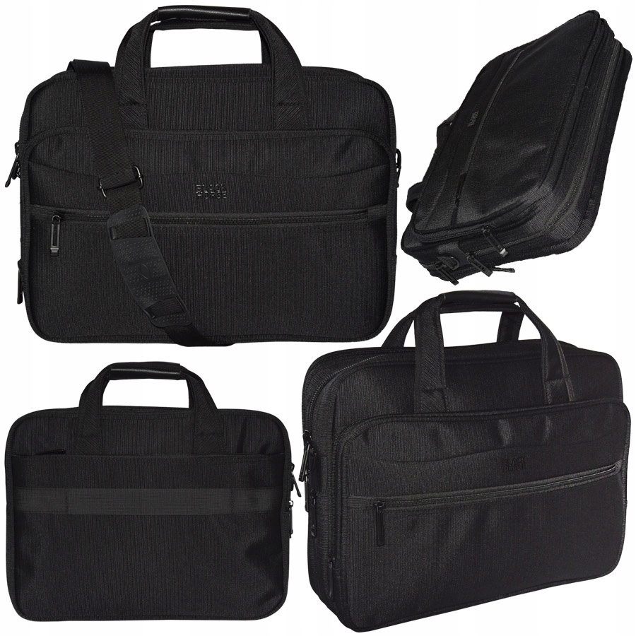 Black Horse Obchodní klasická velká cestovní taška, černá