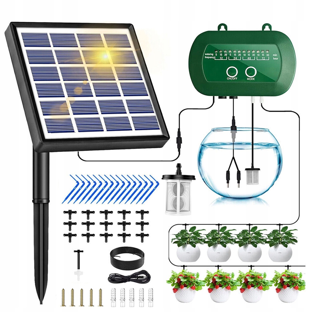 System Nawadniania Słonecznego Automatyczne Podlewanie Roślin