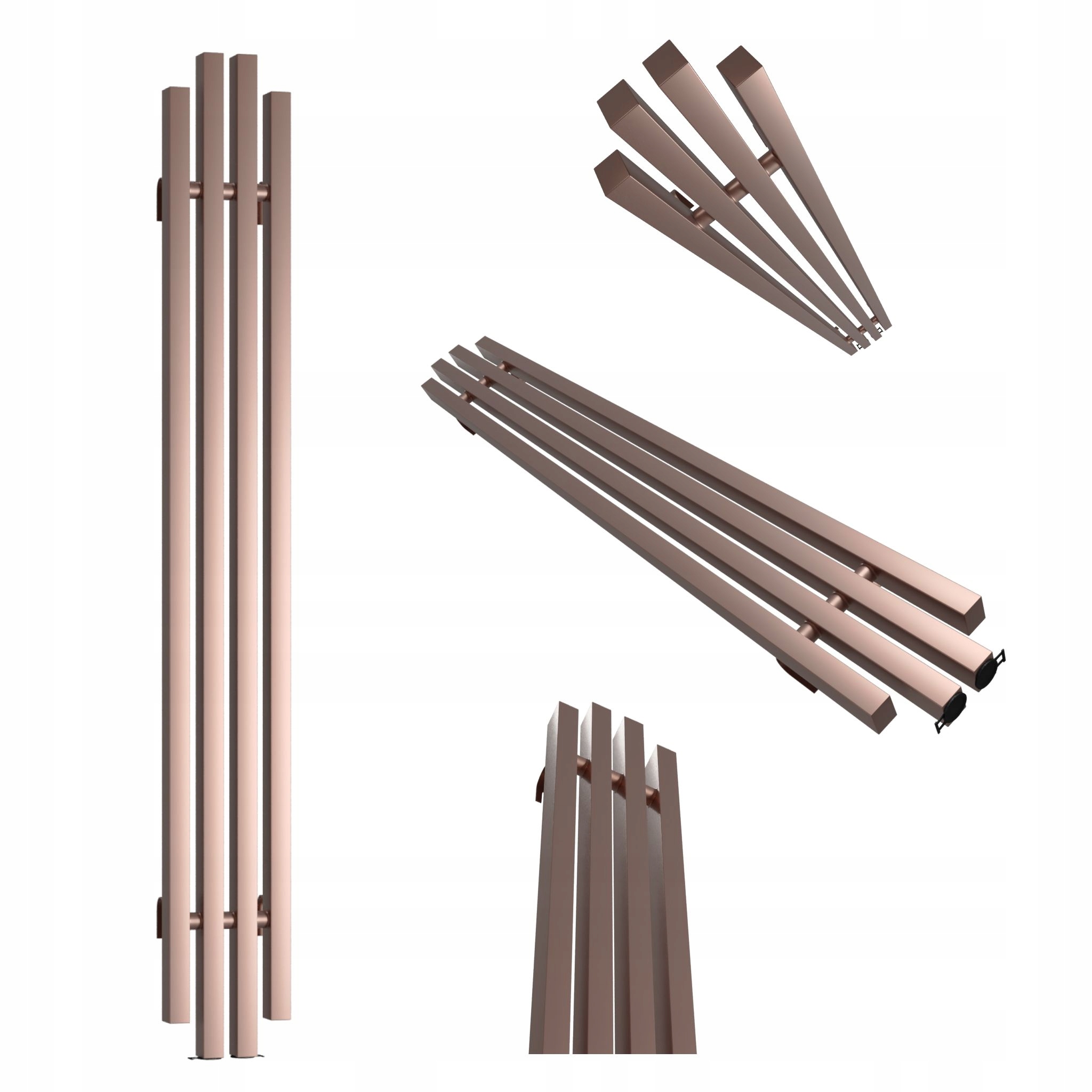 Dekorativní radiátor Bigben 100x18 měď 2