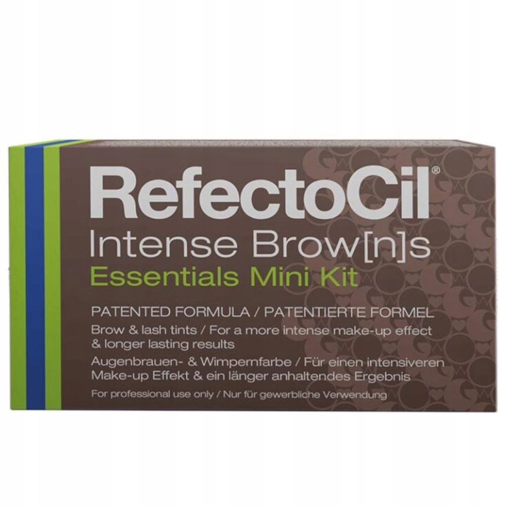 RefectoCil Essential Mini Kit Intense Browns Startovací sada