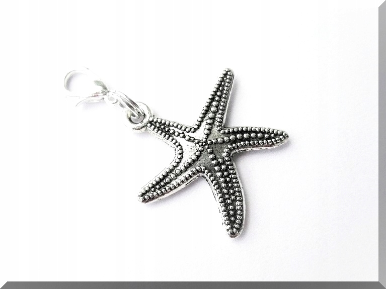 

Metalowa Zawieszka Charms 3D Rozgwiazda 02.