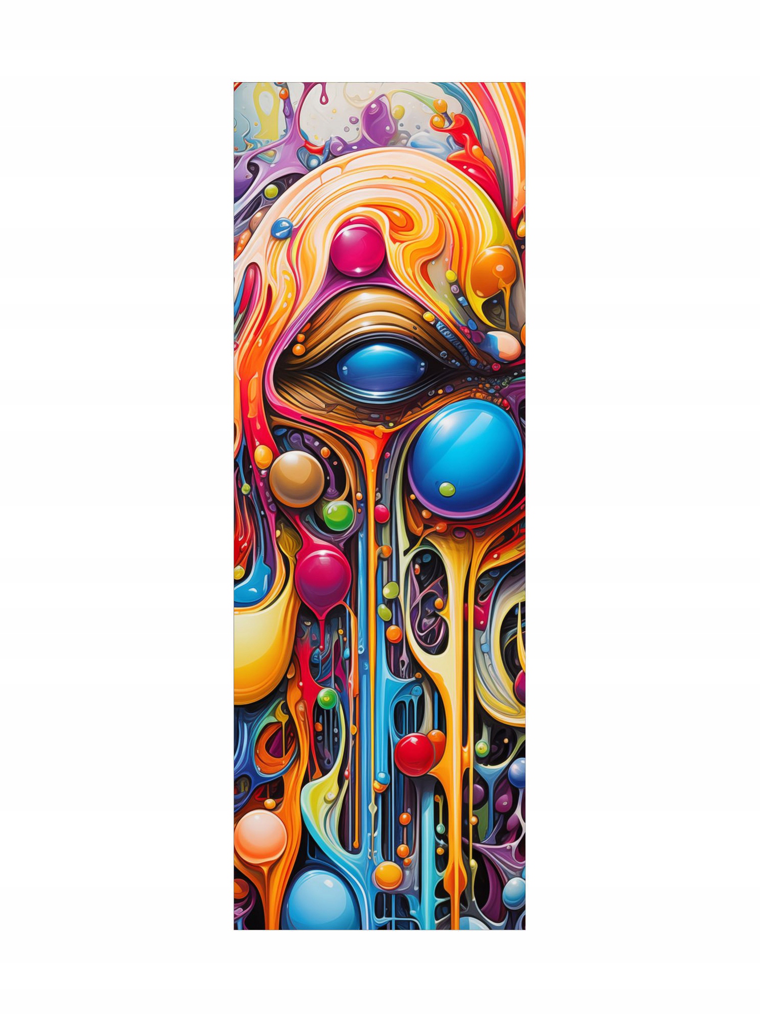 Dekorativní Vertikální Ozdobný Radiátor S Obrazem 1570/540 ART16