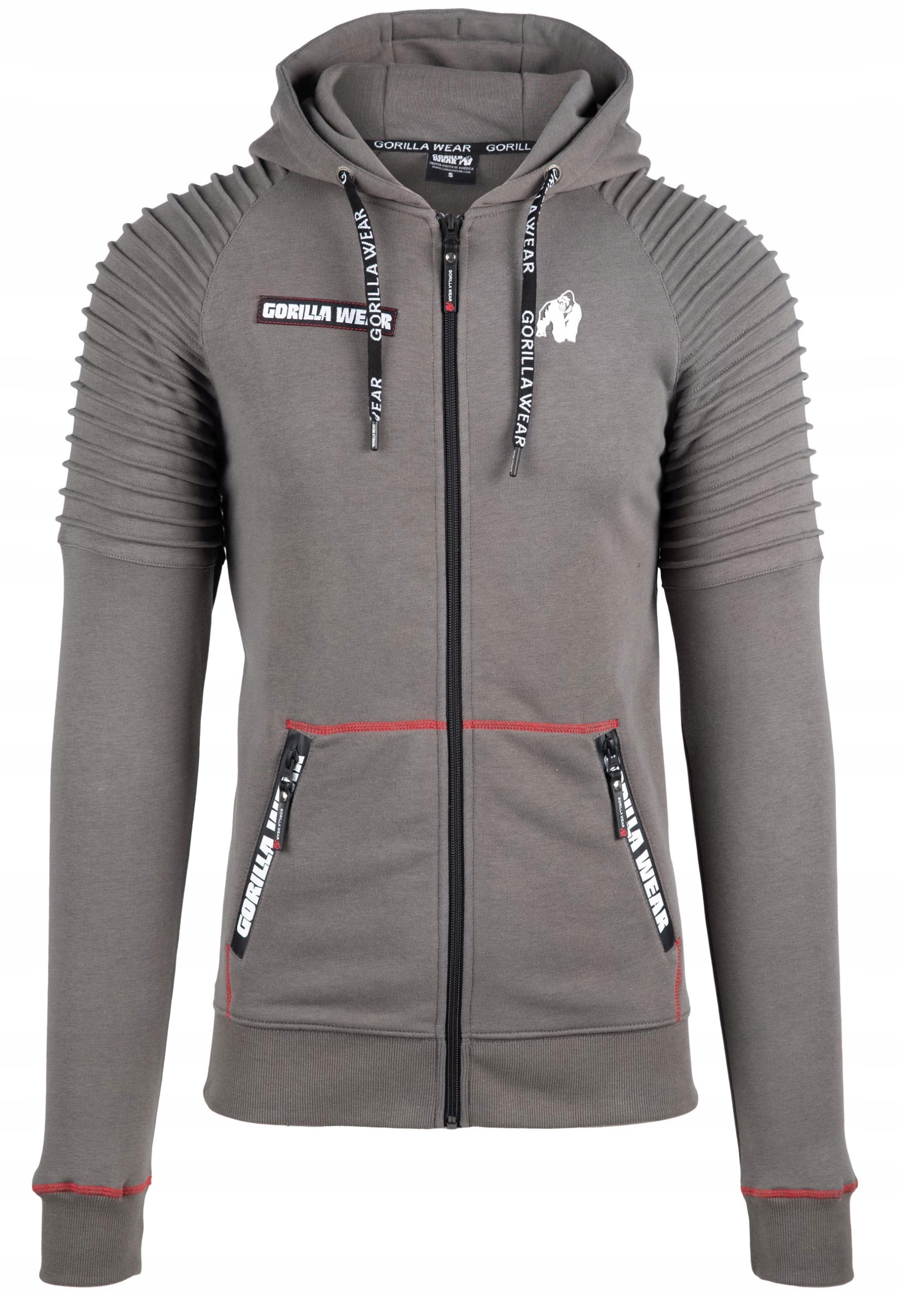 Bluza sportowa treningowa rozpinana z kapturem Georgia Gorilla Wear M