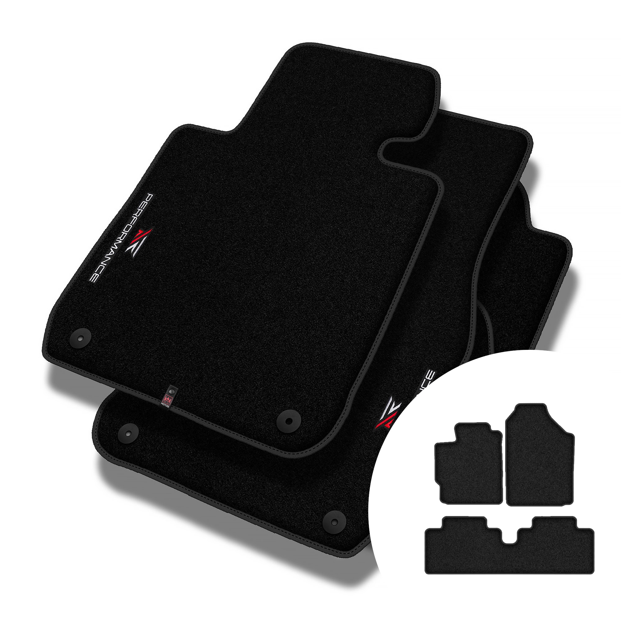 Velúrové koberčeky Performance Premium pre Toyota Yaris II 2005-2011