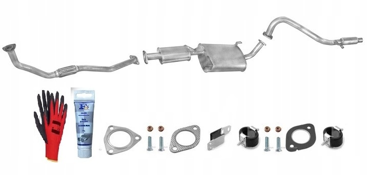 Nissan Terrano Ford Maverick 2.7TDi 3dv sada tlumičů výfuku bonus