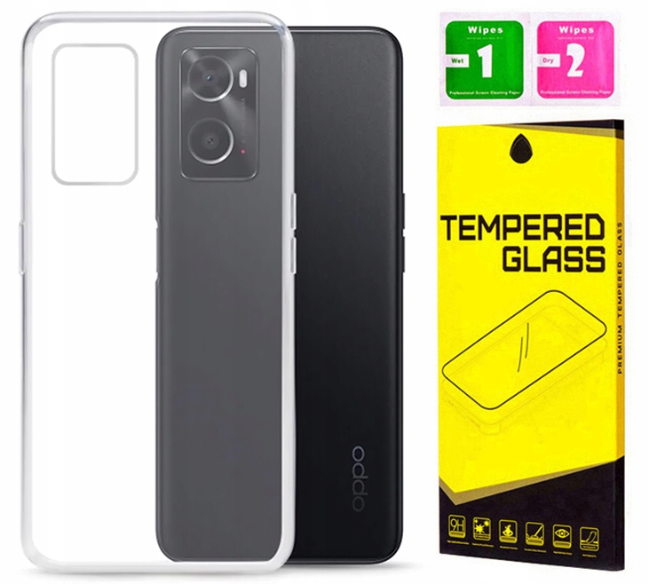 

Etui Silikon Do Oppo A57s A57 4G Szkło 9H