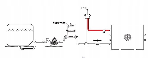EXPAT075 - ГИДРОФОР VETUS EXPAT075, 72981