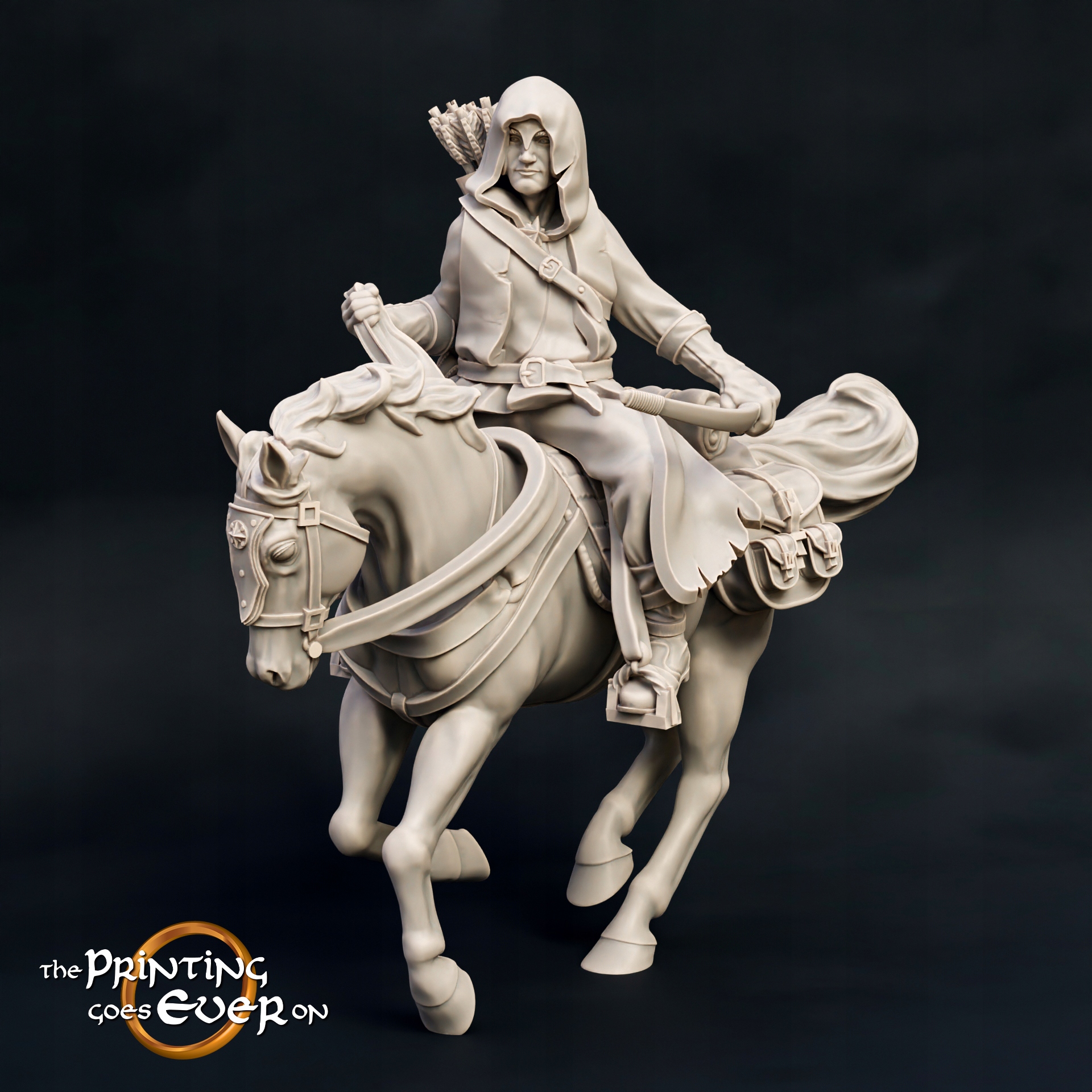 Ranger with Bow Mounted The Printing Goes Ever On