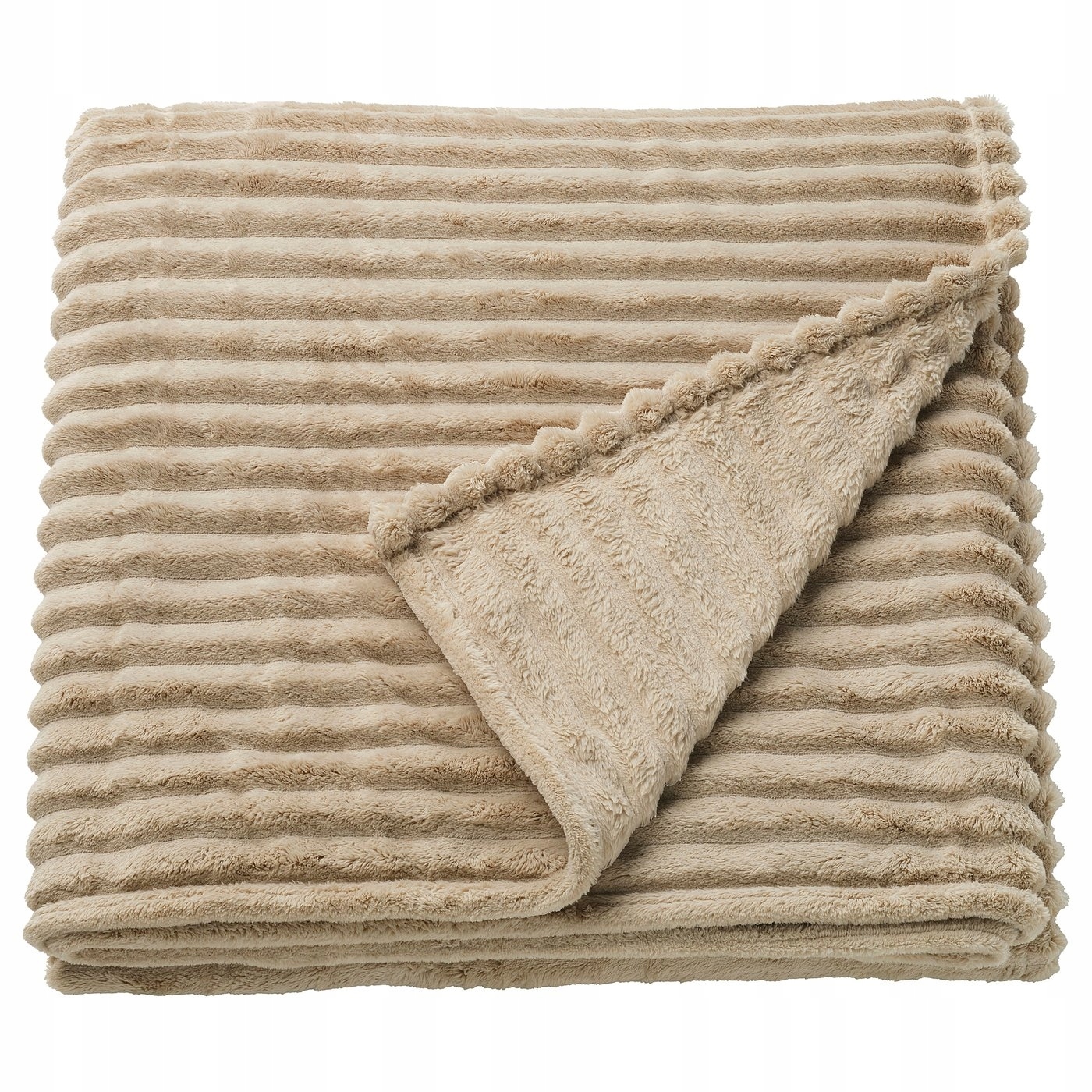 Přehoz Ikea polyester 150 cm x 250 cm béžový