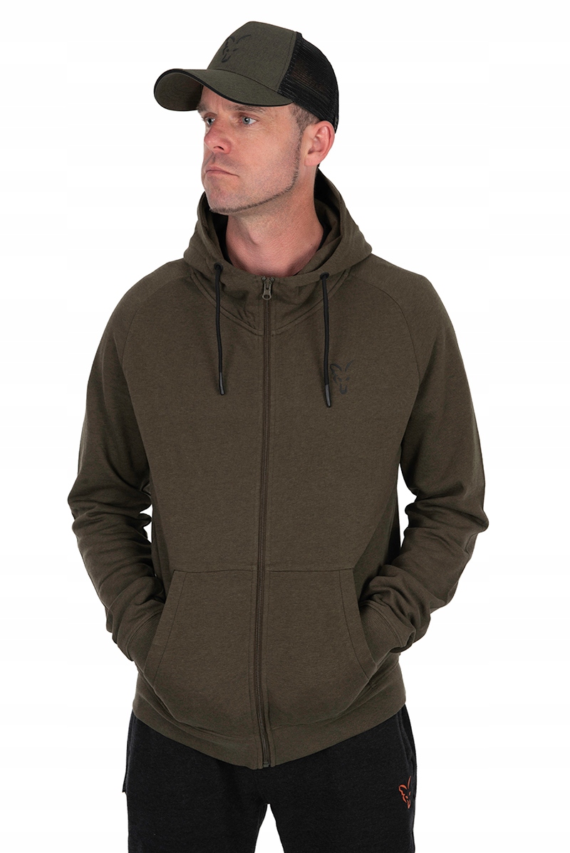 Bluza Wędkarska Fox Lw Hoody Green Black Roz.xl