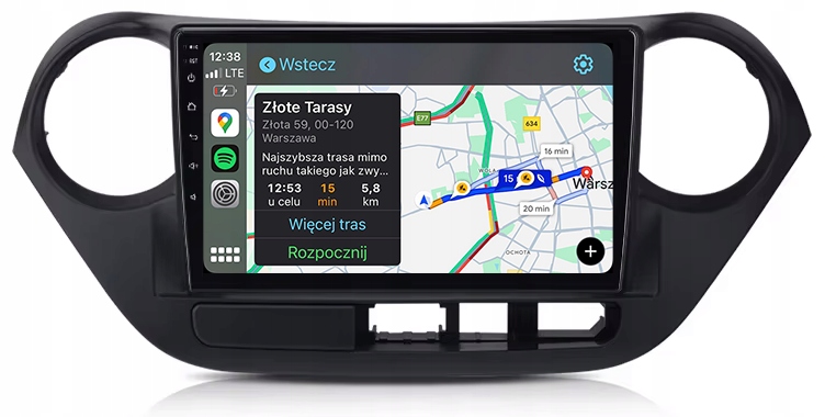Hyundai i10 2013-2019 Android Carplay Radio Navigace 8GB/128GB Dsp