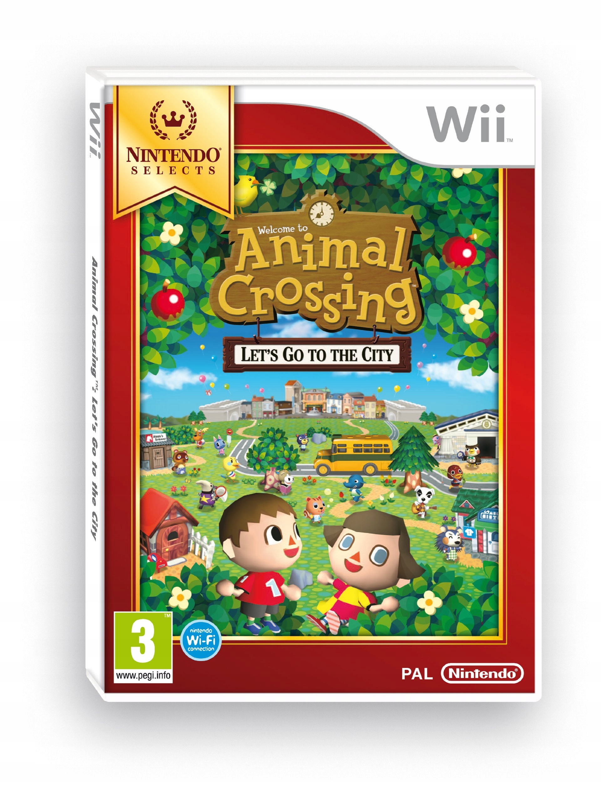 Animal Crossing Let's Go To The City Nintendo Wii pudełkowa