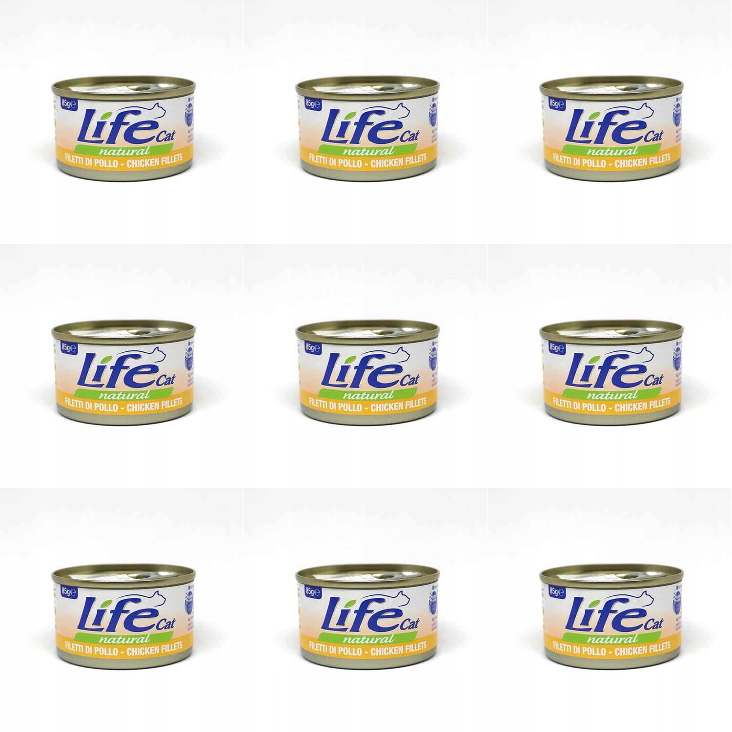 Levně Life Cat Can 85g Kuřecí Filé 9 ks