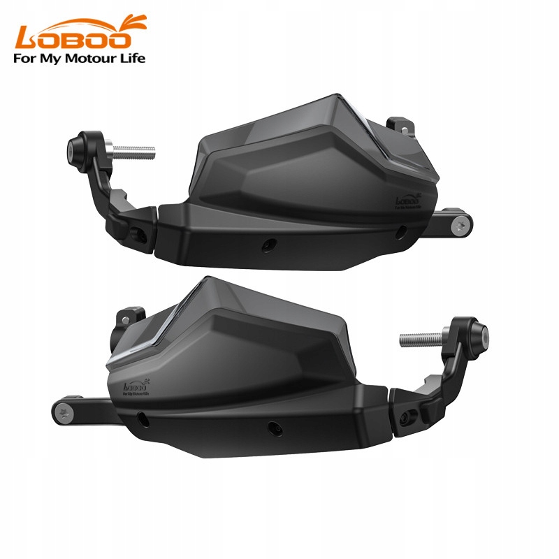 Loboo Čierne chrániče rúk Bmw F750GS, F800GS, Bmw F850GS, F900GS, R1200GS