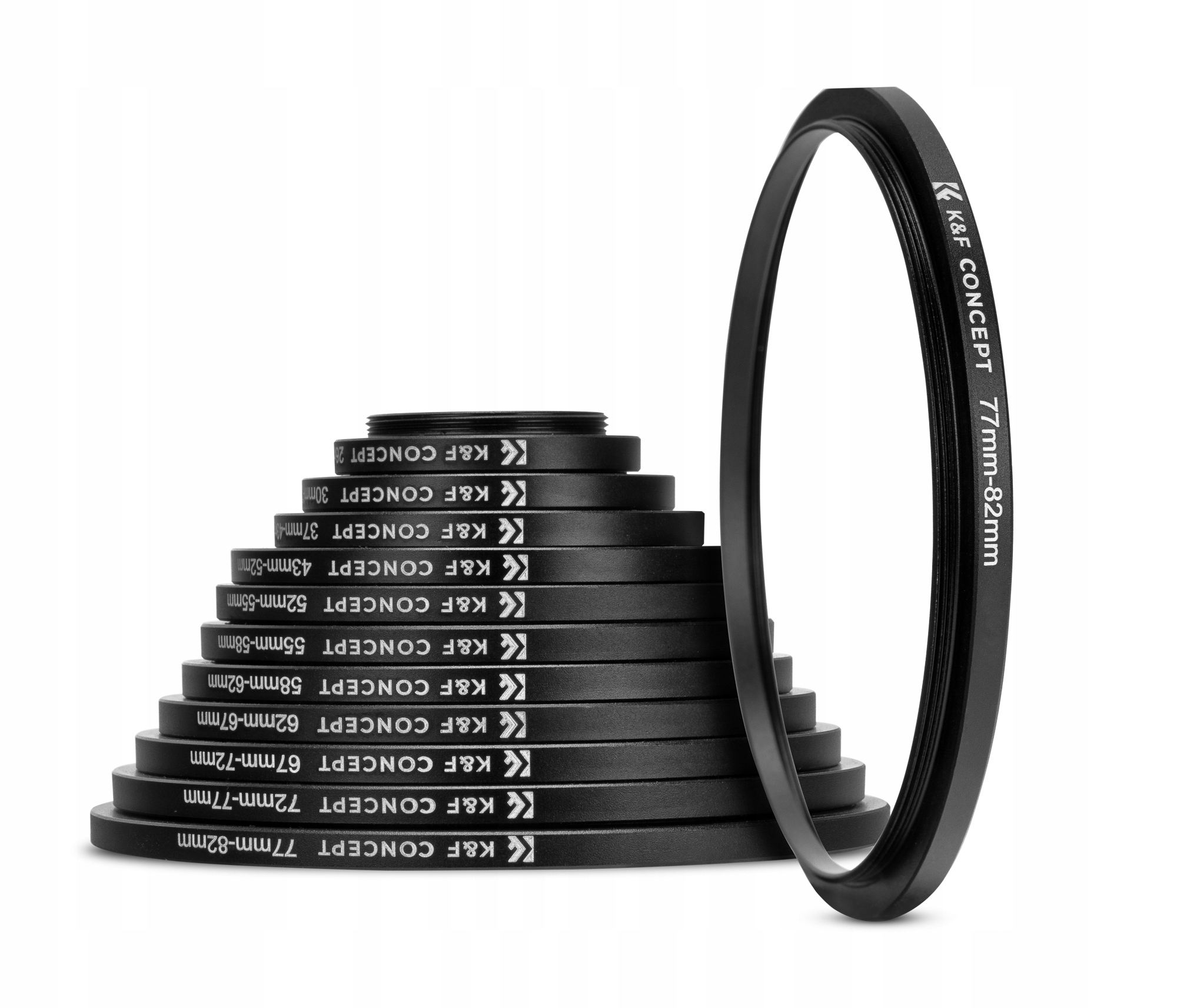 Sada redukčních kroužků pro filtry K&f Concept 11v1 Velký Set