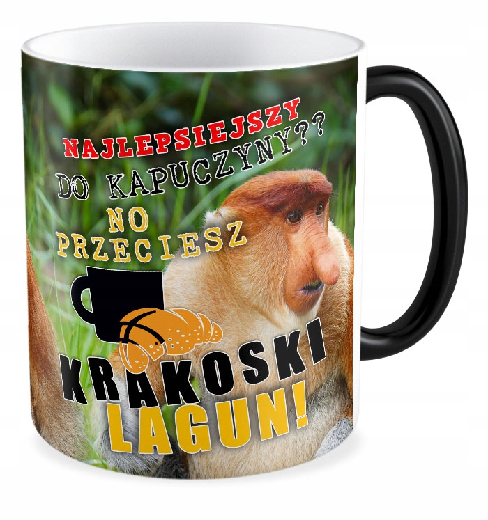 

Kubek magiczny Nosacz Lagun rogal croissant