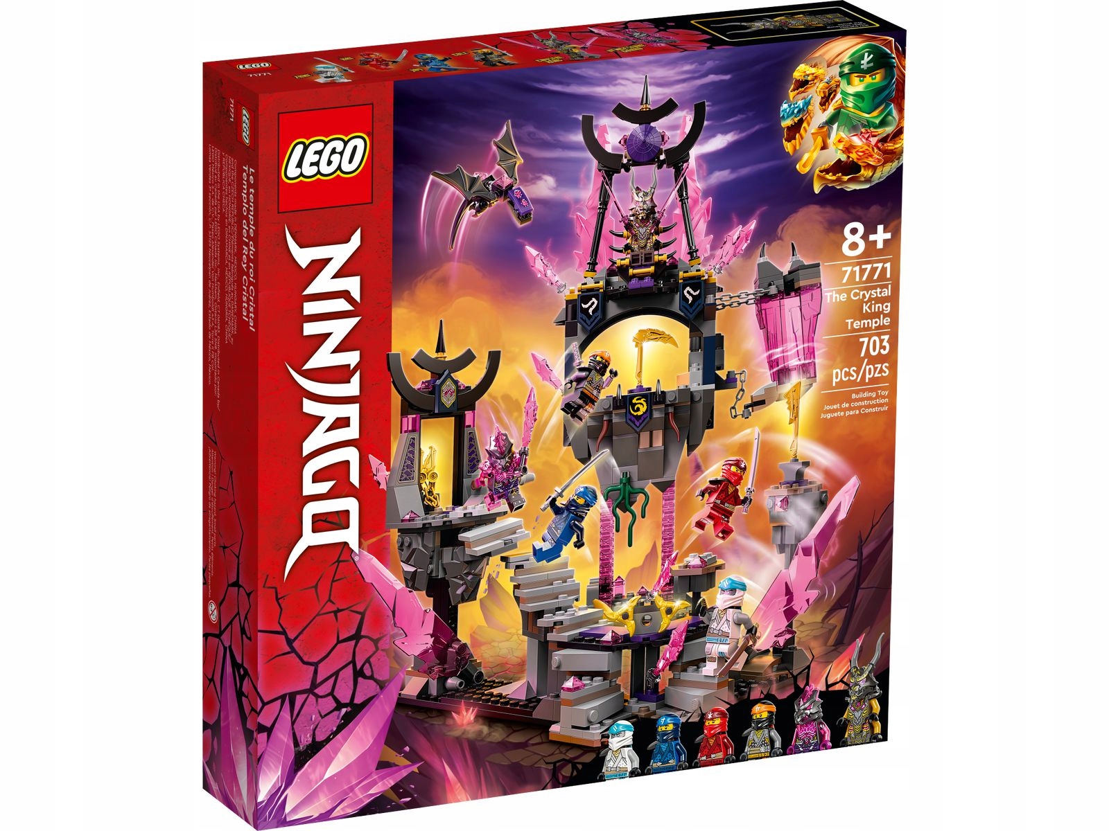 Lego Ninjago 71771 Chrám křišťálového krále