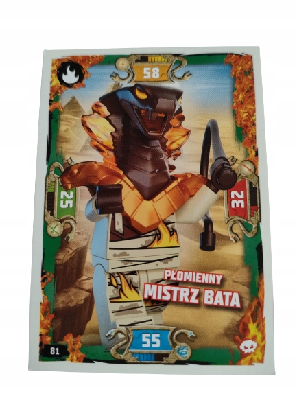 Karta Lego Ninjago Seria 5 Numer 081
