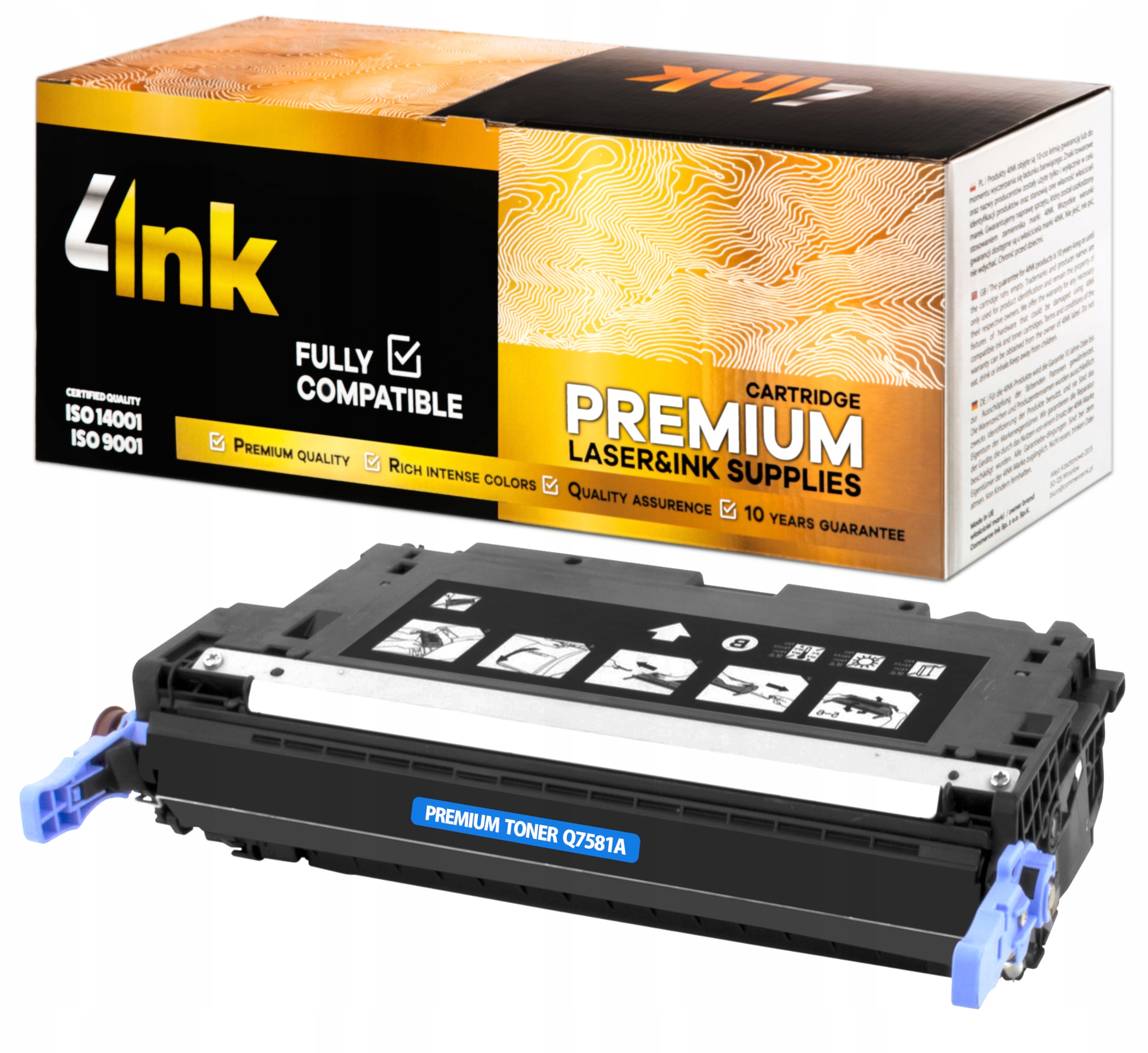 Toner Do Tiskárny Hp Color Laserjet 3800 CP3505