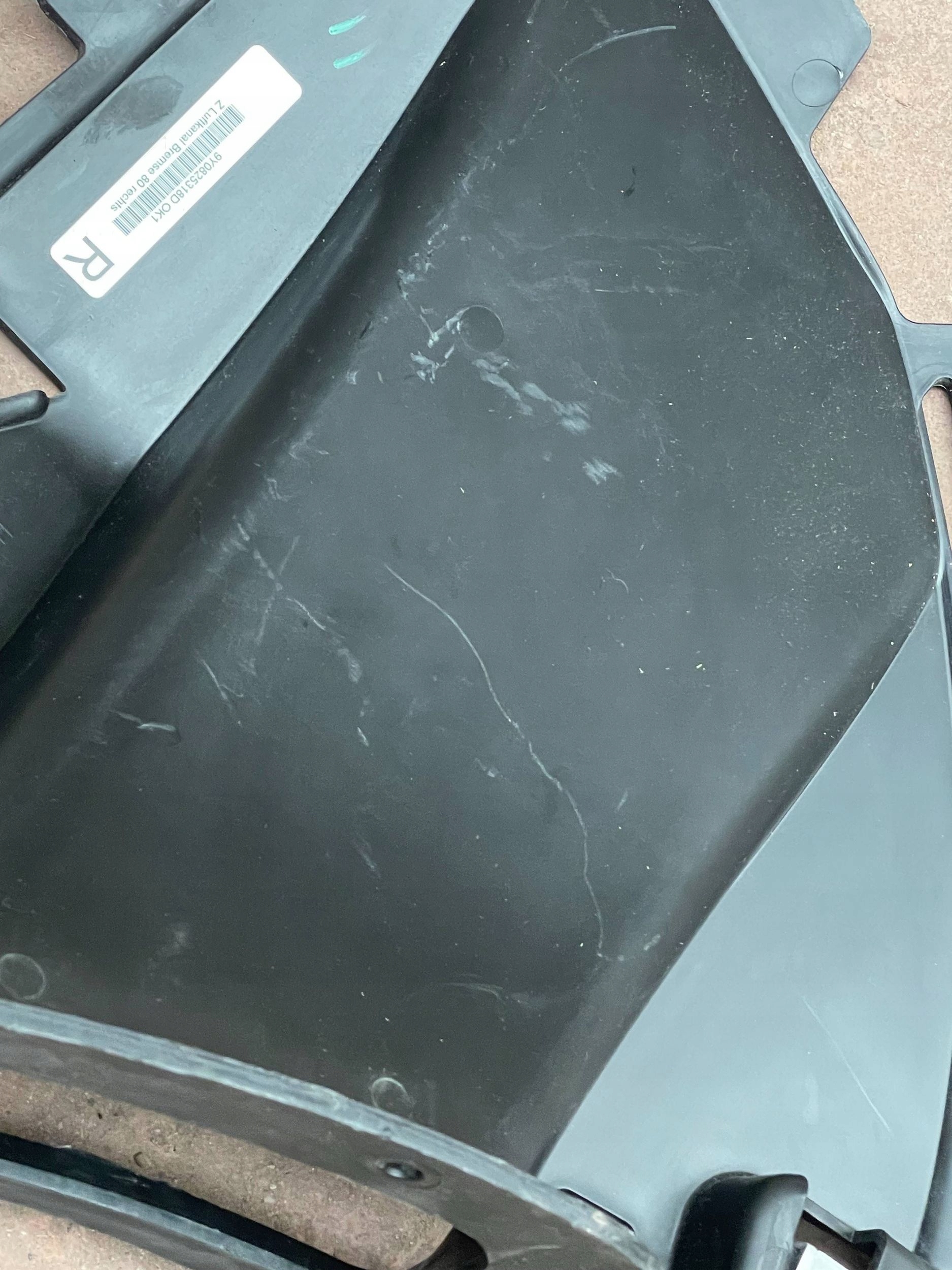 cover mudguard right front PORSCHE CAYENNE 9Y 9Y0825318D !J