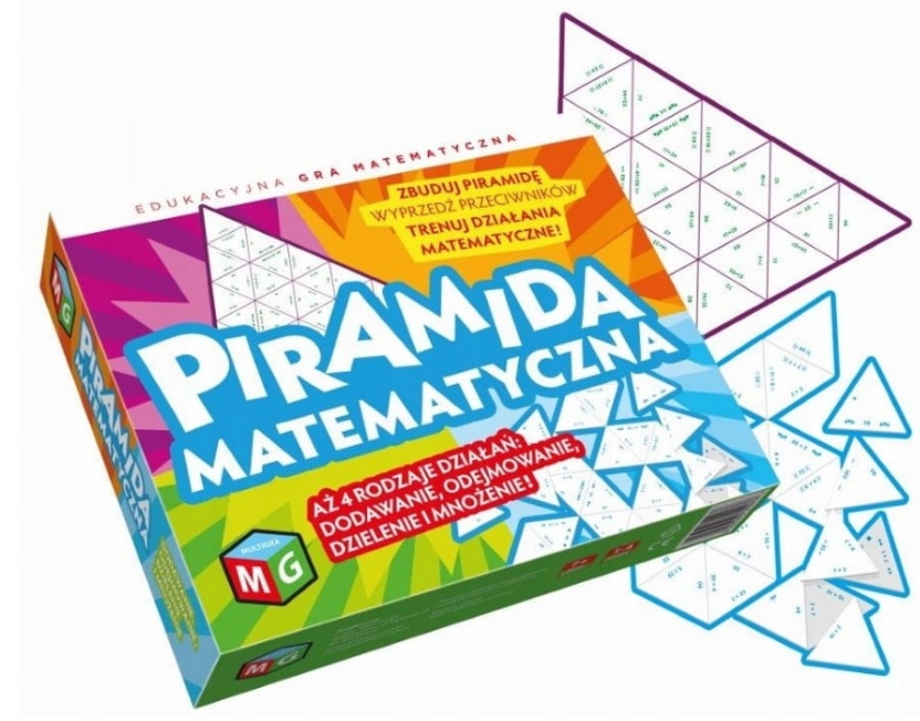 Piramida Matematyczna Gry Planszówki Na Logiczne Myślenie Gra Edukacyjna