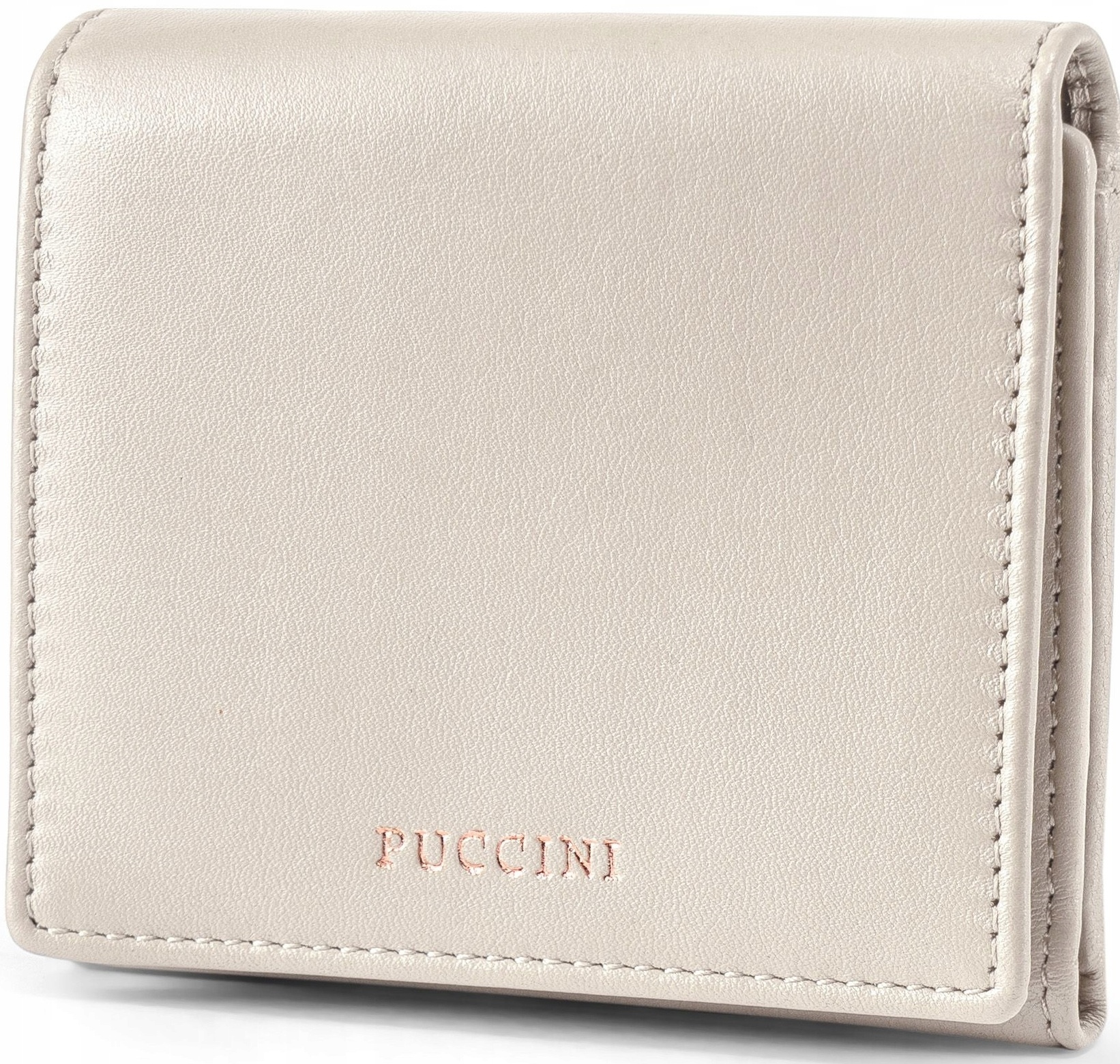 PU38 Puccini Zen portfel damski skórzany pudełko prezentowe skóra naturalna