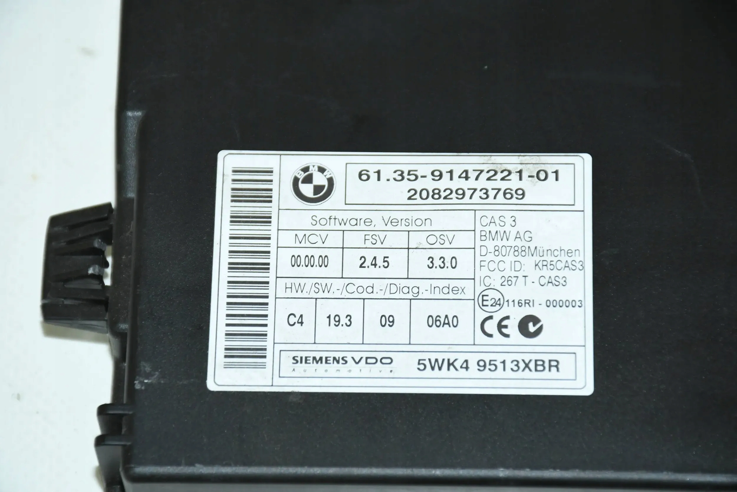 MODUŁ CAS 9147221 MINI ONE COOPER R56 Producent części Mini OE